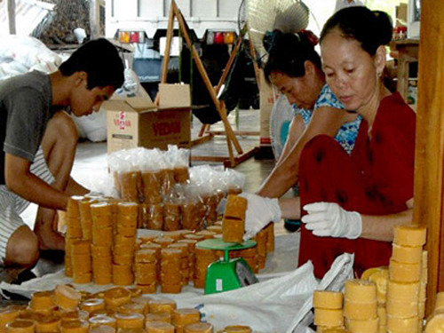 Sản xuất đường thốt nốt