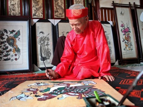 Nghề làm tranh dân gian Đông Hồ đã được đưa vào Danh mục di sản văn hóa phi vật thể quốc gia