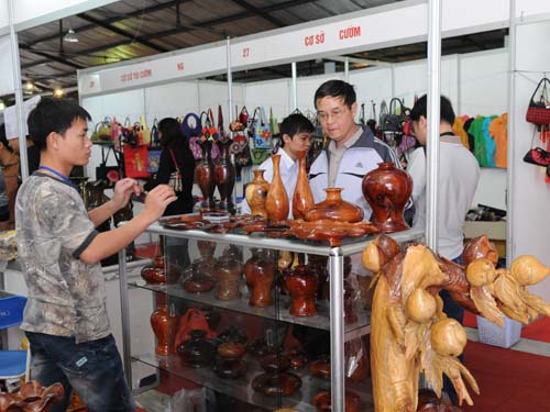 Hàng thủ công mỹ nghệ được thị trường quan tâm