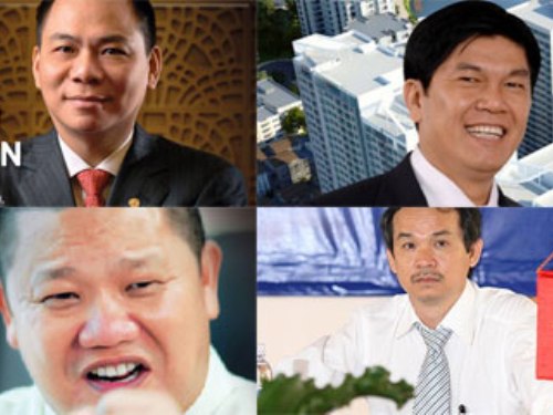 Tỷ phú Việt, bên cạnh nhân tố cũ vững vàng đã có những người mới vượt trội.