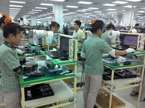 Xuất khẩu điện thoại và linh kiện sang EU tăng trưởng mạnh.