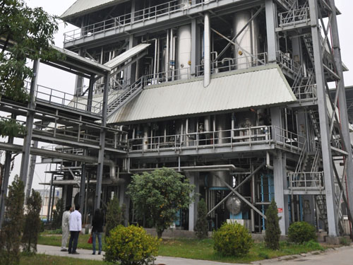 Hệ thống tháp chưng cất 8 tầng hiện đại của Halico