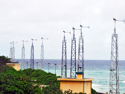 Điện gió ra đảo Trường Sa vẫn chưa vận hành tốt 