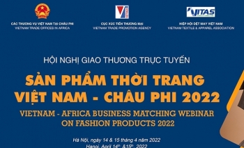 Kết nối 50 doanh nghiệp thời trang Việt Nam - châu Phi