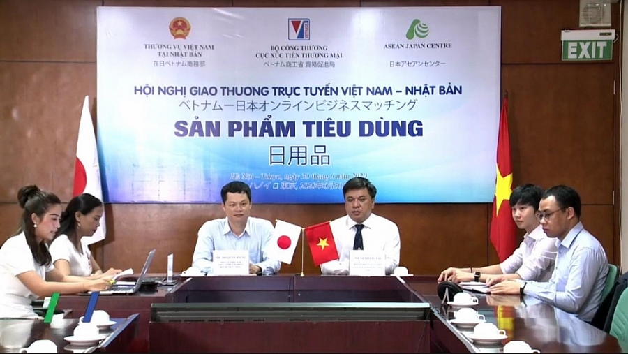 Lần đầu tiên tổ chức Hội nghị giao thương trực tuyến Việt Nam- Nhật Bản 2115 ynh toan