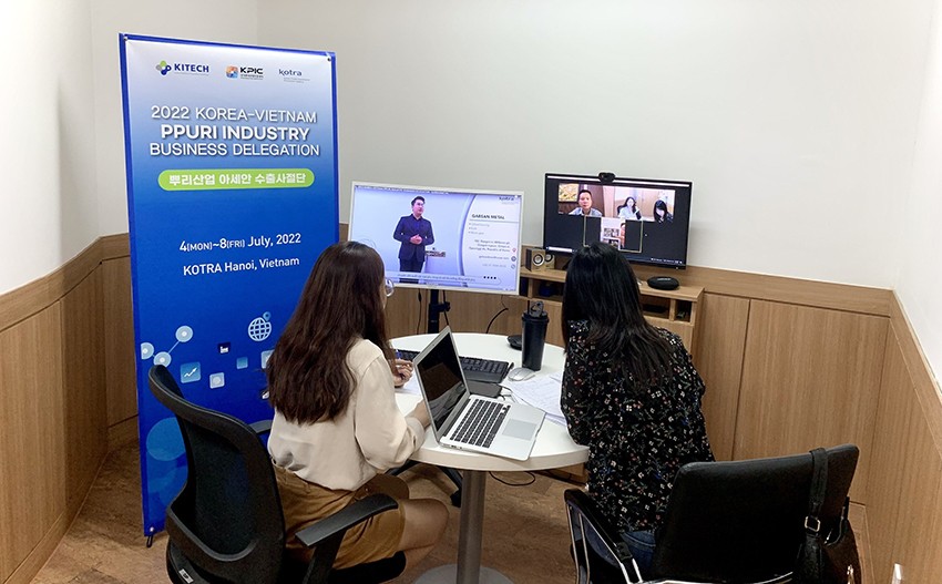 Doanh nghiệp Việt Nam tìm được bạn hàng mới từ Hàn Quốc thông qua tuần lễ giao thương trực tuyến Doanh nghiệp Việt Nam tìm được bạn hàng mới từ Hàn Quốc thông qua tuần lễ giao thương trực tuyến