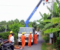 An Giang: Hoàn thành sớm kế hoạch tiêu chí điện nông thôn