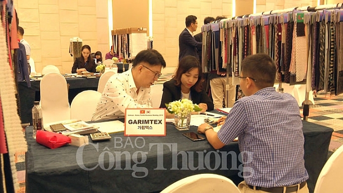 Kết nối giao thương dệt may Việt Nam- Hàn Quốc ket noi giao thuong det may viet nam han quoc