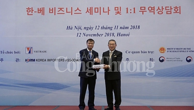 Việt Nam - Hàn Quốc hướng tới mục tiêu thương mại 100 tỷ USD viet nam han quoc huong toi muc tieu thuong mai 100 ty usd