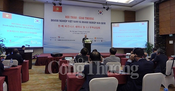 Việt Nam - Hàn Quốc hướng tới mục tiêu thương mại 100 tỷ USD viet nam han quoc huong toi muc tieu thuong mai 100 ty usd