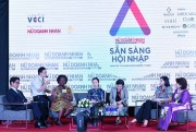 Doanh nhân nữ sẵn sàng đổi mới tư duy trong thời đại toàn cầu hóa