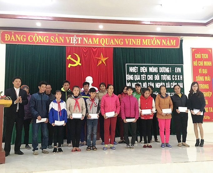 Nhiệt điện Mông Dương: Nâng cao trách nhiệm xã hội nhiet dien mong duong nang cao trach nhiem xa hoi