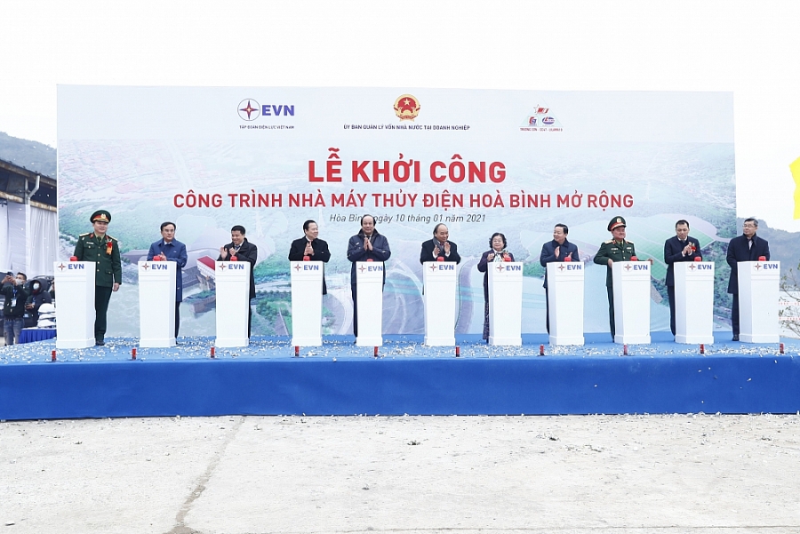 Thủ tướng phát động khởi công Thuỷ điện Hoà Bình mở rộng Thủ tướng phát động khởi công Thuỷ điện Hoà Bình mở rộng