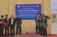 Gắn biển công trình đường dây và Trạm biến áp 110 kV Đồng Văn 4