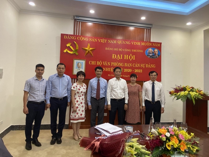 chi bo van phong ban can su dang bo cong thuong to chuc thanh cong dai hoi chi bo lan thu nhat nhiem ky 2020 2022