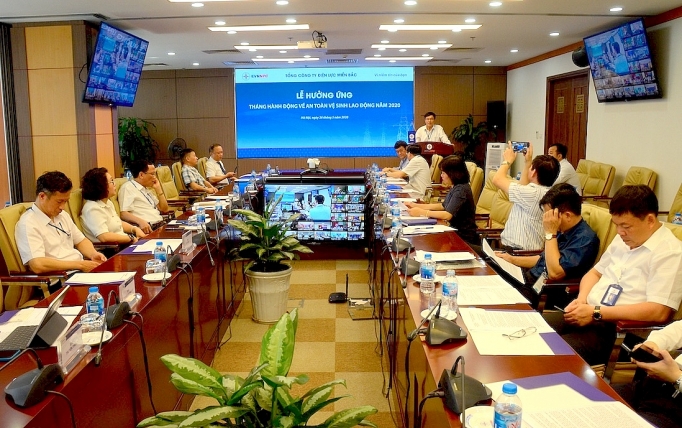 EVNNPC tích cực hưởng ứng tháng an toàn vệ sinh lao động năm 2020 evnnpc tich cuc huong ung thang an toan ve sinh lao dong nam 2020