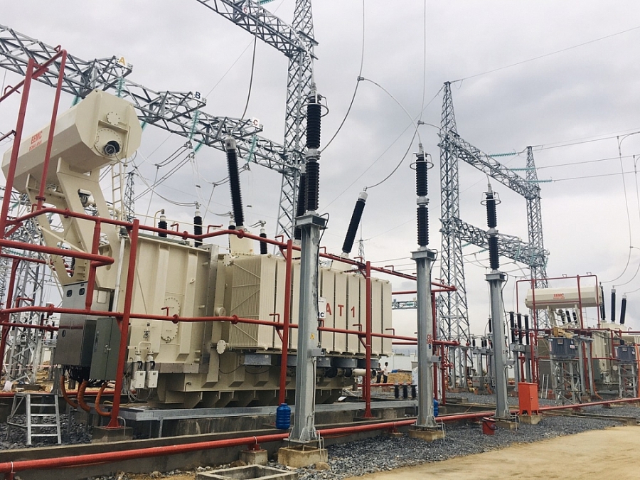 cpmb dong dien tba 220kv ninh phuoc va duong day dau noi