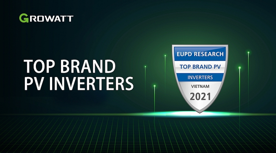 Growatt được EUPD trao giải thưởng “Thương hiệu biến tần PV hàng đầu” tại Việt Nam Growatt được EUPD trao giải thưởng “Thương hiệu biến tần PV hàng đầu” tại Việt Nam