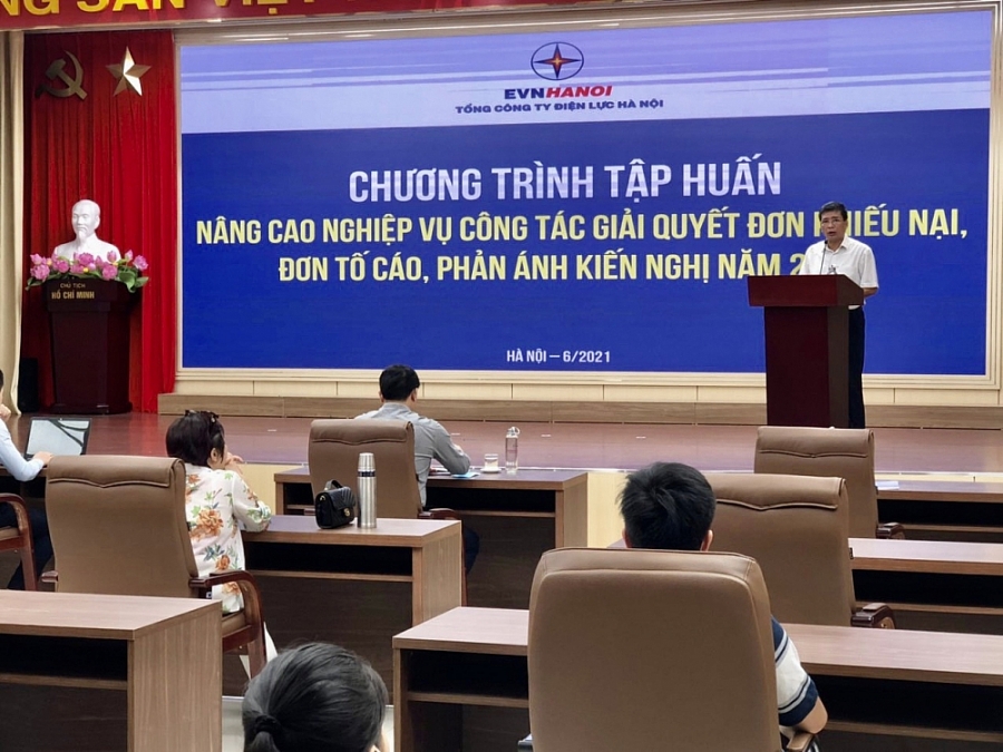 EVNHANOI và Thanh tra Bộ Công Thương phối hợp tổ chức tập huấn nghiệp vụ về công tác thanh tra