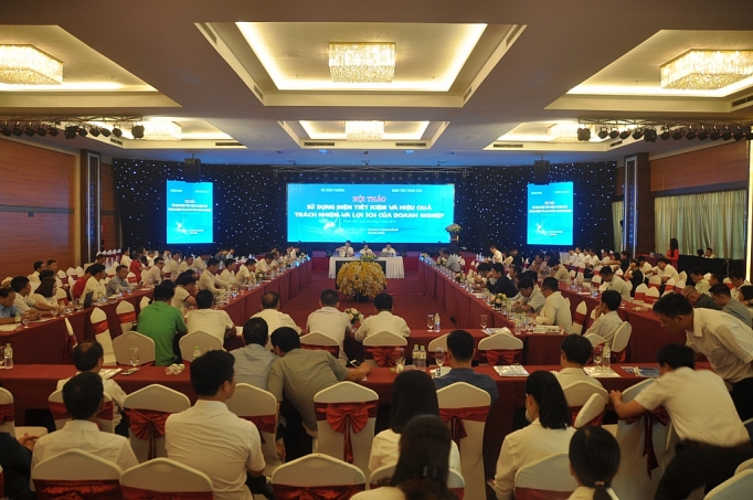 Thanh Hoá tổ chức hội thảo về sử dụng điện và điều chỉnh phụ tải thanh hoa to chuc hoi thao ve su dung dien va dieu chinh phu tai