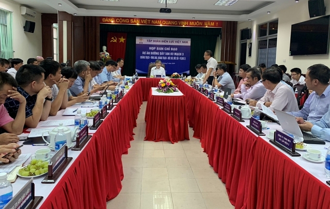 tap trung moi nguon luc dam bao tien do duong day 500kv mach 3