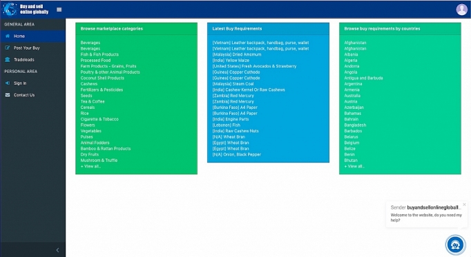 ra mat san giao dich thuong mai toan cau voi nhung don hang trieu do