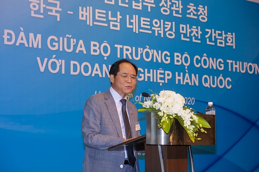 Bộ trưởng Bộ Công Thương Trần Tuấn Anh: Luôn ủng hộ và tạo thuận lợi cho các nhà đầu tư Hàn Quốc Bộ trưởng Bộ Công Thương Trần Tuấn Anh: Luôn ủng hộ và tạo thuận lợi cho các nhà đầu tư Hàn Quốc