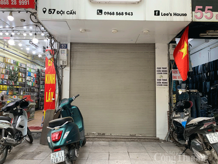 Kinh doanh thất thu, nhiều cửa hàng treo biển sang nhượng, cho thuê kinh doanh that thu nhieu cua hang treo bien sang nhuong cho thue