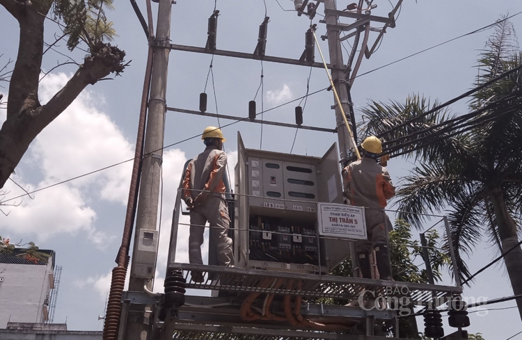 dien luc mien bac tang cuong kiem tra sua chua giam thieu su co ve dien