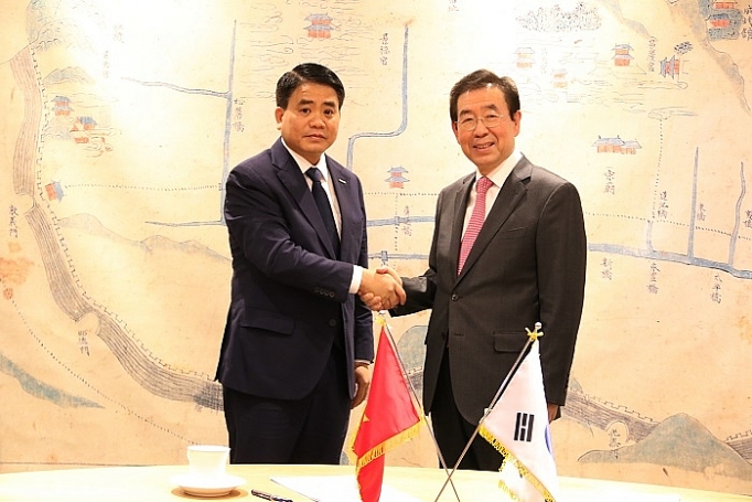 Đoàn cán bộ TP Hà Nội thăm và làm việc tại Hàn Quốc: Nhiều hợp tác được ký kết doan can bo tp ha noi tham va lam viec tai han quoc nhieu hop tac duoc ky ket