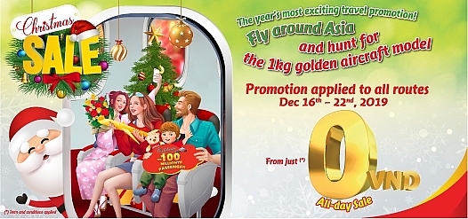 khuyen mai khung mua le hoi vietjet tung 5 trieu ve chi tu 0 dong bay khap viet nam va chau a