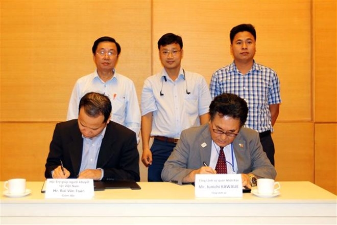japan provides non refundable aid for six projects in vietnam