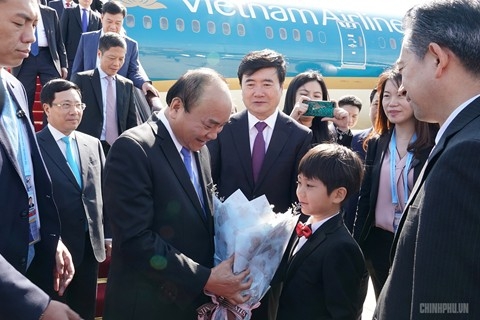 Gov’t chief arrives in Beijing for 2nd BRF