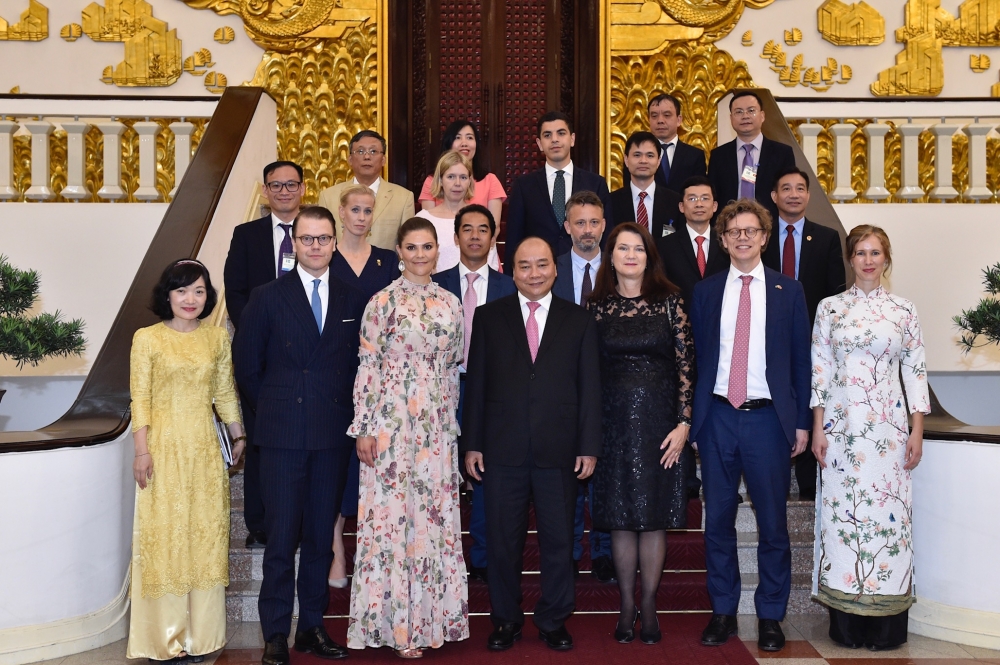 PM Nguyen Xuan Phuc hosts Swedish Crown Princess
