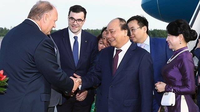 Prime Minister arrives in Russia, beginning official visit pm embarks on european tour