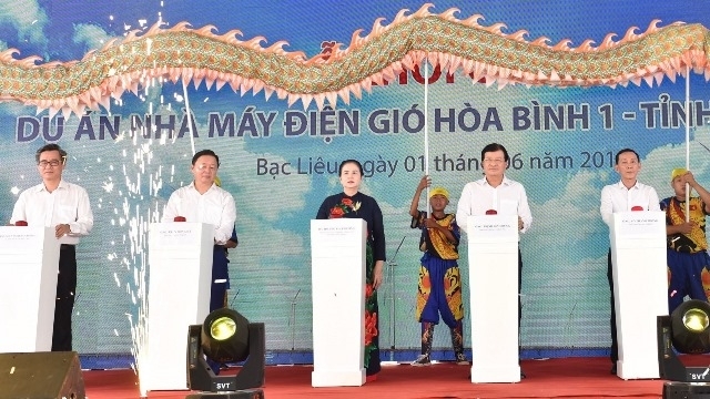 Construction on 50MW wind power plant begins in Bac Lieu