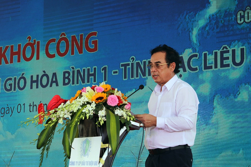 Construction on 50MW wind power plant begins in Bac Lieu