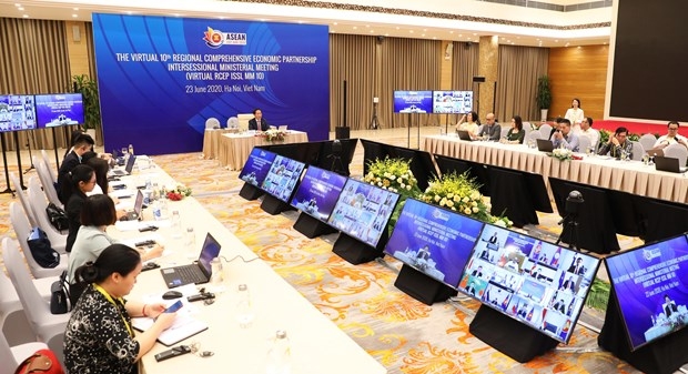 Ministers of RCEP member countries begin videoconference ministers of rcep member countries begin videoconference