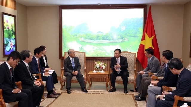 Deputy PM receives Mitsubishi Corp.’s executive vice president