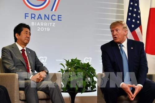 Trump, Abe agree on principles of trade deal at G7 trump abe agree on principles of trade deal at g7