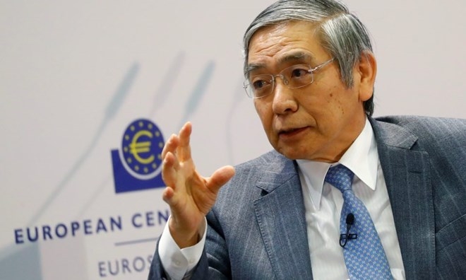 BOJ's Kuroda warns of darkening global prospects as trade tensions weigh