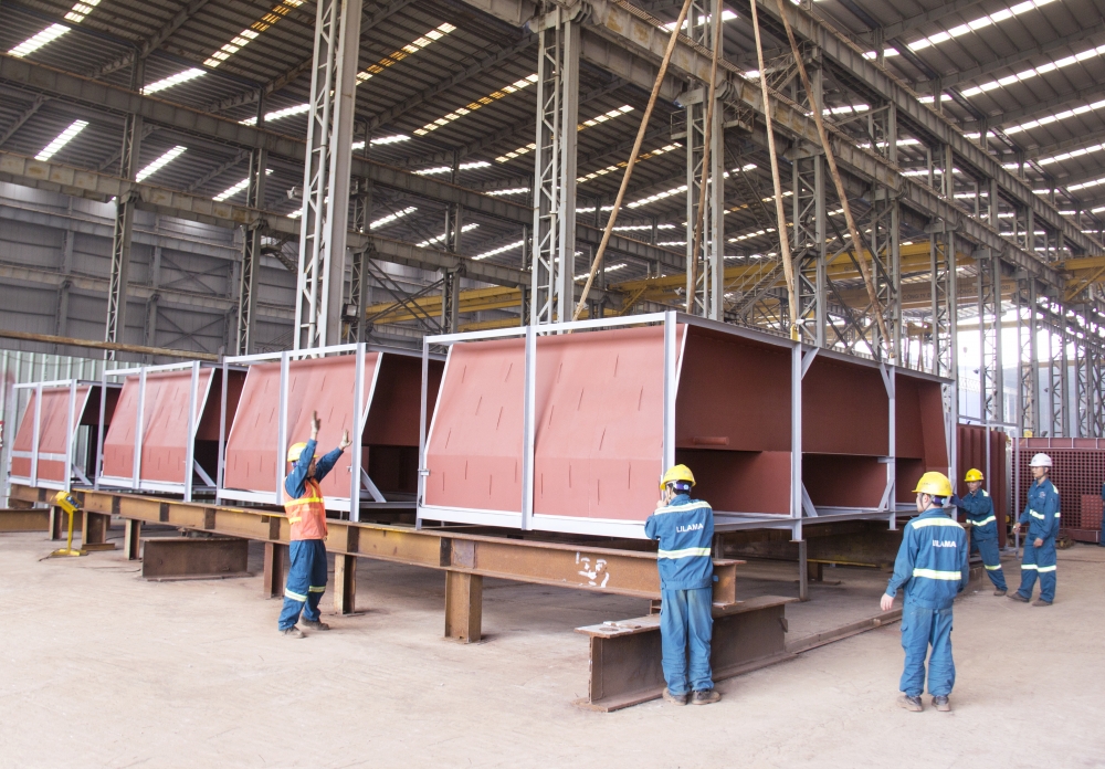 LILAMA 69-1 affirms its name in processing mechanical products for export lilama 69 1 affirms its name in processing mechanical products for export