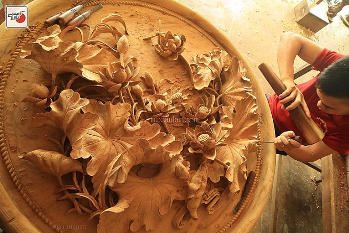 Nghề điêu khắc gỗ: Nét tài hoa của nghệ nhân nghe dieu khac go net tai hoa cua nghe nhan