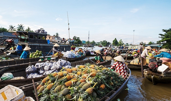 du lich dong bang song cuu long lien ket phat trien