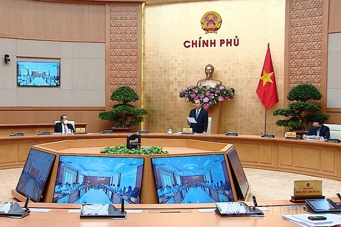 Thủ tướng Nguyễn Xuân Phúc: Không để nền kinh tế bị đổ gãy, tạo sức bật nhanh sau dịch thu tuong nguyen xuan phuc bao dam san xuat doi song on dinh xa hoi de day lui dich benh phat trien kinh te