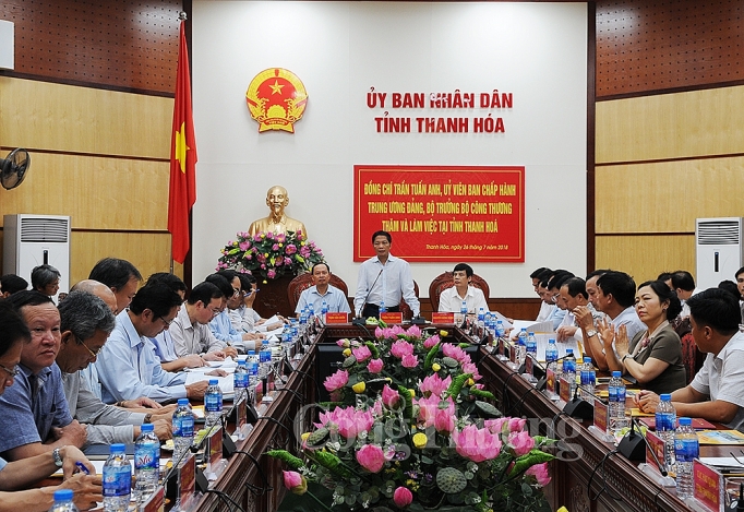 Bộ Công Thương sẽ phối hợp với địa phương giải quyết từng vấn đề cụ thể cac cuc vu phai phoi hop voi dia phuong giai quyet tung van de cu the