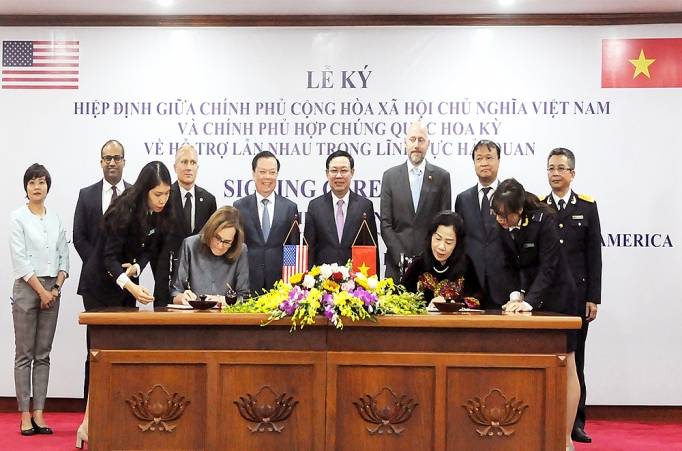 viet nam hoa ky ky hiep dinh ve ho tro trong linh vuc hai quan