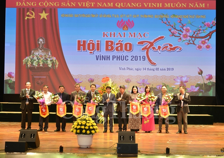Khai mạc Hội Báo xuân Vĩnh Phúc 2019 khai mac hoi bao xuan vinh phuc 2019