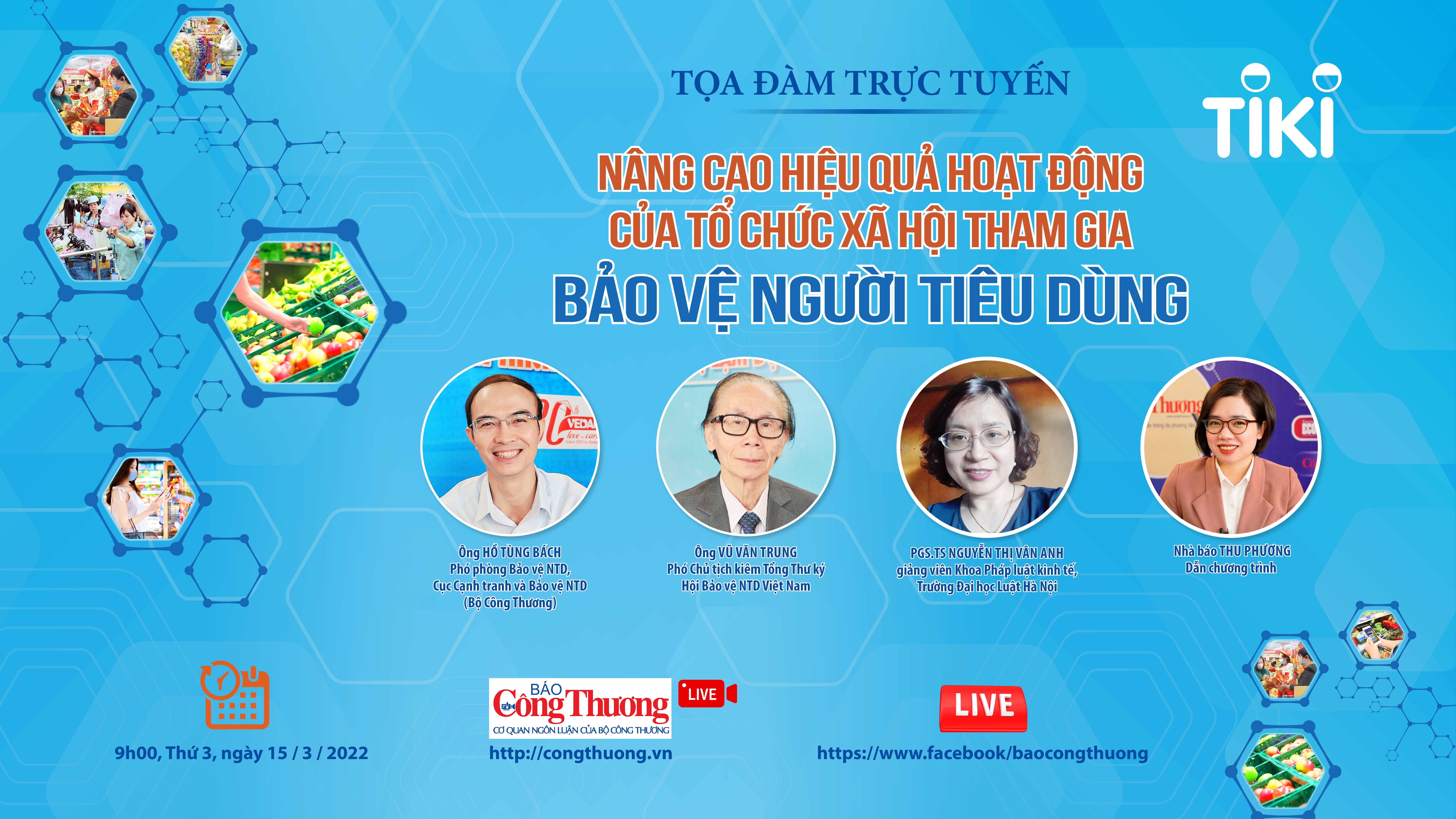 Tọa đàm “Nâng cao hiệu quả hoạt động của tổ chức xã hội tham gia bảo vệ người tiêu dùng” Tọa đàm “Nâng cao hiệu quả hoạt động của tổ chức xã hội tham gia bảo vệ người tiêu dùng”