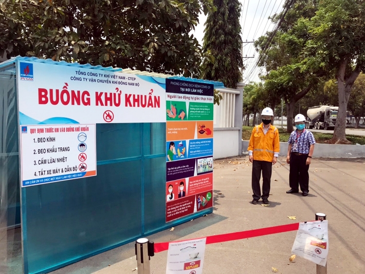 Công ty Vận chuyển Khí Đông Nam bộ: Đi đầu trong công tác phòng, chống dịch Covid-19 kdn di dau trong cong tac phong chong dich covid 19